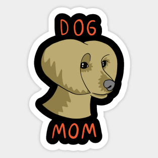 Dog Mom - Funny Dog Karen Meme Sticker